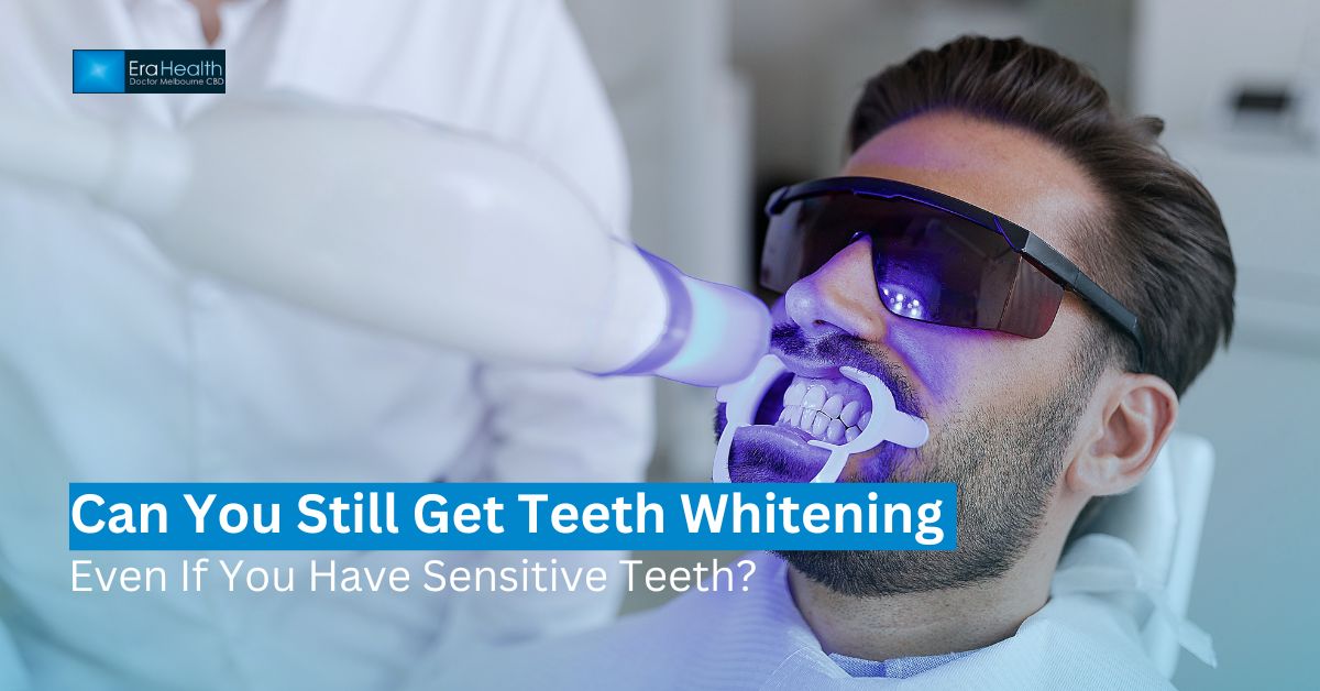 whitening for sensitive teeth