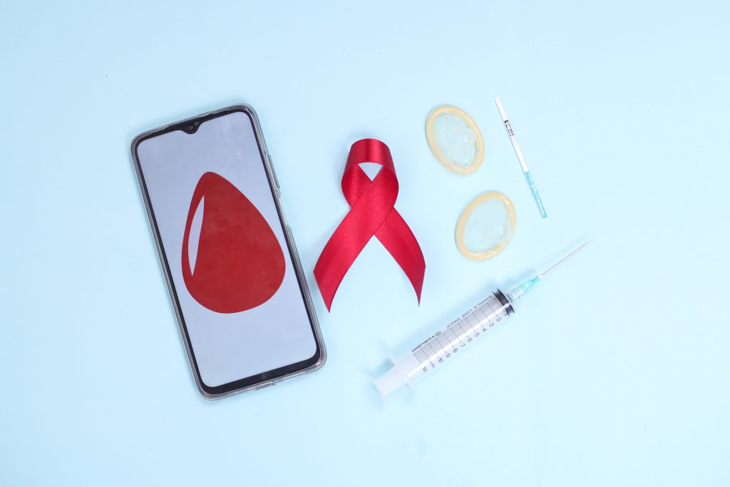 red ribbon