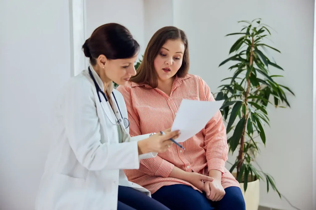a-female-nutritionist