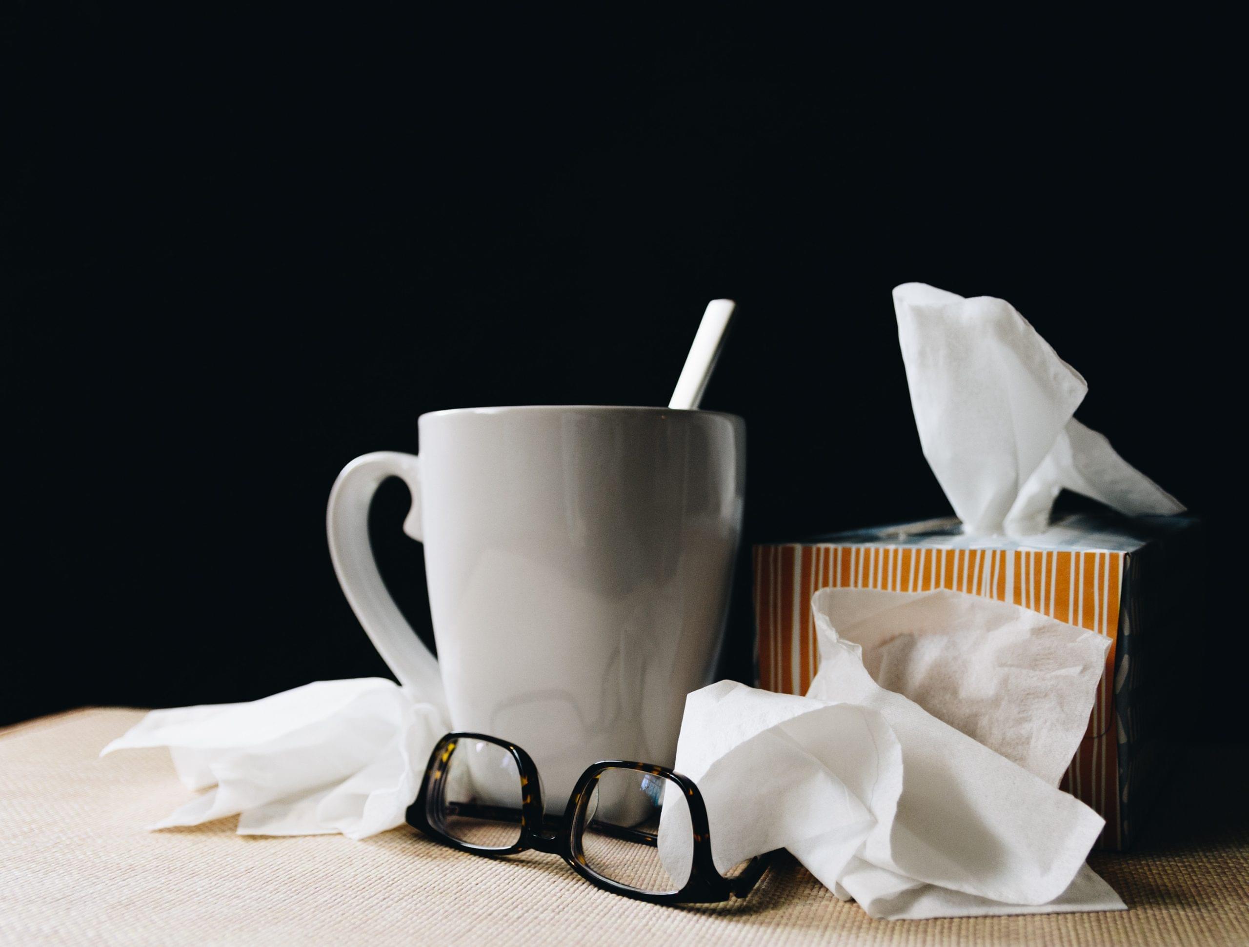 Melbourne CBD and the symptoms of influenza 2019